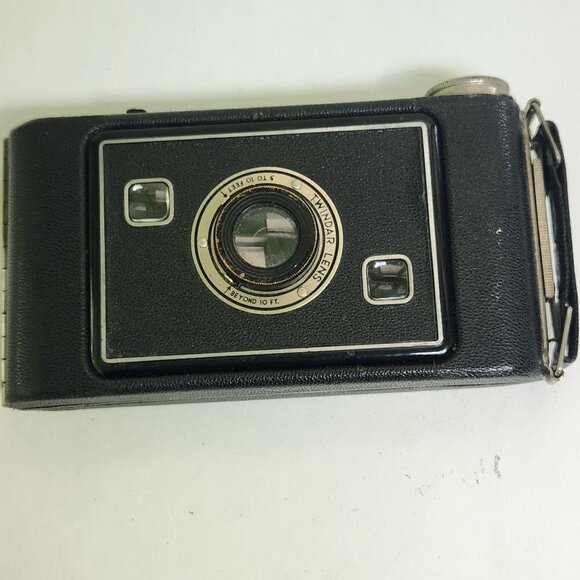 Eastman Kodak Vintage Jiffy Six 20 Folding Camera Twindar Lens - Picture 2 of 9